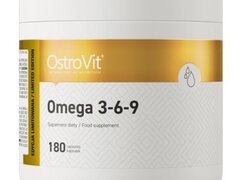 OstroVit Omega 3-6-9 180 Capsule (pentru colesterol si triglicerde marite)